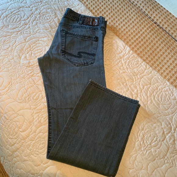 Designed in Canada SILVER Jeans Men W33xL34 Gray wash - Picture 6 of 6